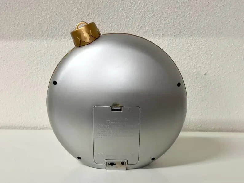 Lighted Nativity Ornament – Musical Glitter Globe with Holy Family, Battery/USB Christmas Decor, Christian Holiday Accent